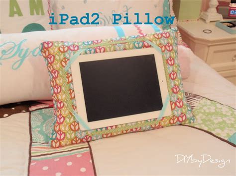 DIY by Design: iPad Pillow Tutorial