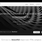 Responsive Website Template In HTML, JS With Source Code