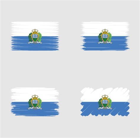 Collection flag of San Marino 5066296 Vector Art at Vecteezy