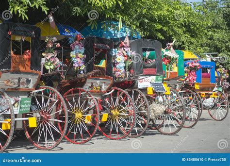 THAILAND LAMPANG HORSE CARRIAGE Editorial Image - Image of hackney ...