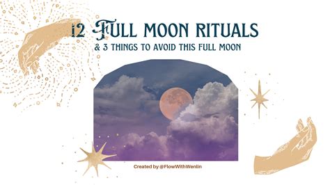 12 Magical Full Moon rituals to ground your energy