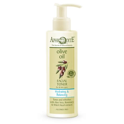 Olive Oil Facial Toner with Aloe Vera