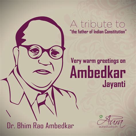 A tribute to the father of the Indian Constitution. Happy Ambedkar ...