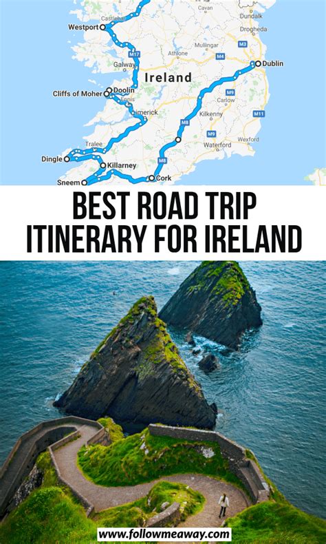 Ireland Cliffs Of Moher Map - Maping Resources