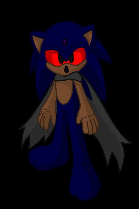 Demon Sonic O.o by KukiTheHyena on DeviantArt