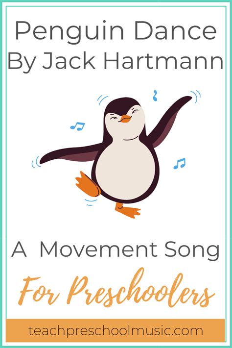 Song: Penguin Dance by Jack Hartmann | Preschool songs, Preschool music ...