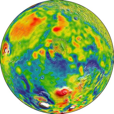 New gravity map gives best view yet inside Mars | (e) Science News