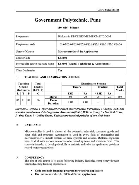 Microcontroller and Its Application | PDF