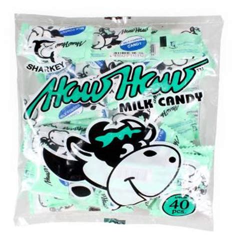 Haw Haw Milk Candy (40pcs) - FilFoods