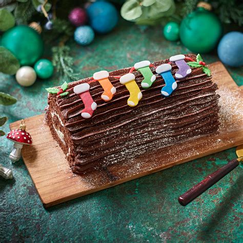 What Is Yule Log Cake Made Of at Tim Combs blog