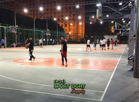 Indoor & Outdoor Basketball Court Lighting - The Layout & Design ...