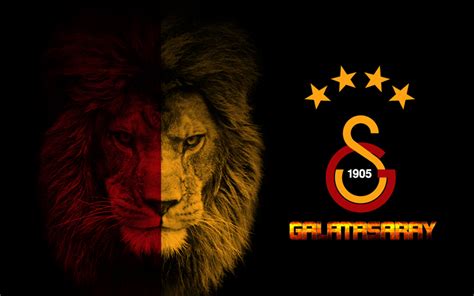 Download wallpapers Galatasaray SK, 4k, art, lion, logo, emblem ...