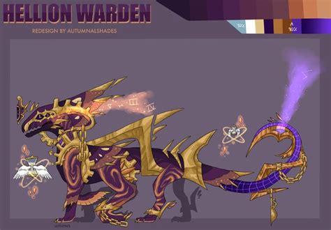 finished! hellion warden; redesign of my redesign to attempt to make it ...