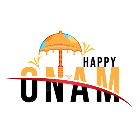 Onam Logo Text Line For Happy Onam Happy Onam Hd Png Onam Image ...