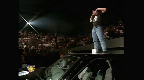 WWF Raw Is War 1997.12.01 - Stone Cold comes out to watch The Rock ...