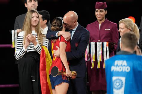 FIFA Suspends Spain Soccer Chief Luis Rubiales Over Unwanted Kiss with ...