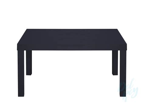 Black Rectangular Coffee Table | Coffee Table Rental | Party Rentals | Lounge Table