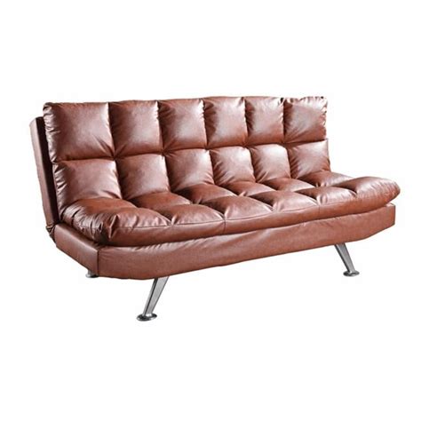 Nova Furniture Group NF146-S Klik Klak Sofa Bed, Brown - Walmart.com