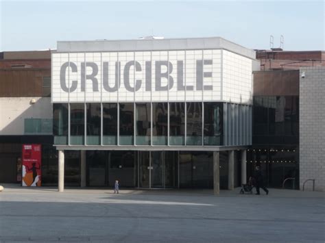 Sheffield: Crucible Theatre entrance © Chris Downer :: Geograph Britain ...