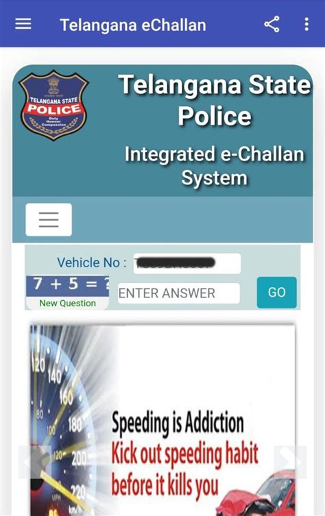 E Challan Parivahan Payment Online Kerala