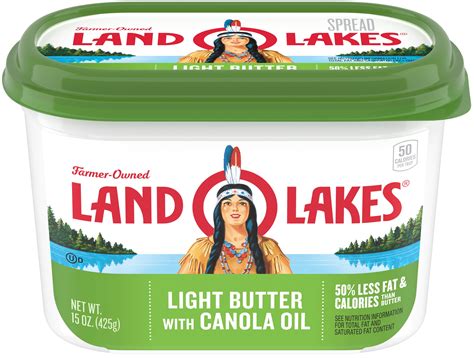 Land O Lakes Light Butter with Canola Oil Spread - 15oz – BrickSeek