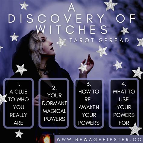 A Discovery of Witches Tarot or Oracle Spread — New Age Hipster | Witch ...