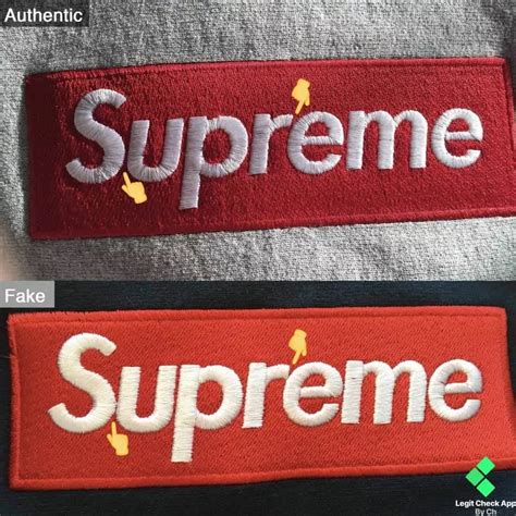 How To Spot Fake Supreme Box Logo - Fake Vs Real Supreme Bogo Hoodie - Legit Check By Ch Supreme ...