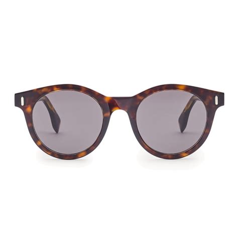 Fendi - Urban - Round Sunglasses - Havana - Sunglasses - Fendi Eyewear ...