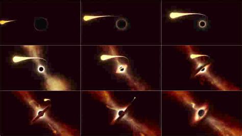 MétéoMédia - Rare 'Death by Spaghettification' captured as monster black hole shreds a star