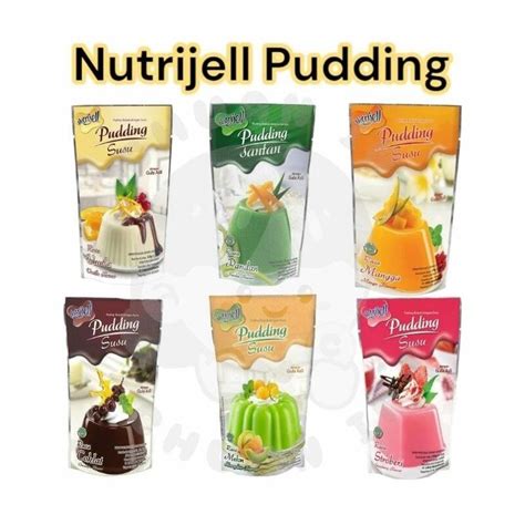 Jual Nutrijell Pudding Susu 120gr | Shopee Indonesia