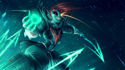 Online crop | anime character 3D wallpaper, Undyne, Undertale, redhead ...