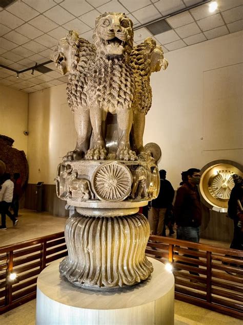 Ancient Ashok Stambh Sculpture in Sarnath Museum is a Famous Place in ...