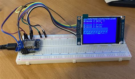 Praxisbericht - WEMOS D1 mini Projekt mit NRF24l01 und TFT SPI Display | RC-Modellbau-Portal