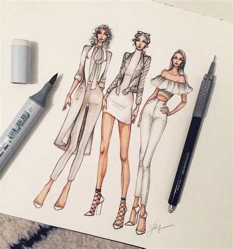 Pin by Felicia (Khadija) Parker on Fashion Sketch | Fashion illustration sketches, Fashion ...