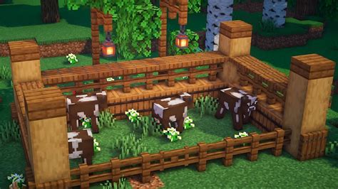 10+ Best Wooden Animal Pen Designs in Minecraft - TBM | TheBestMods