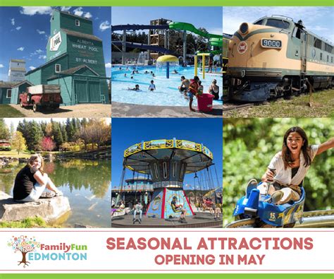 Seasonal Attractions Opening in May | Family Fun Edmonton