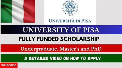 University of Pisa/Top Ranked University/ Courses/ Benefits ...