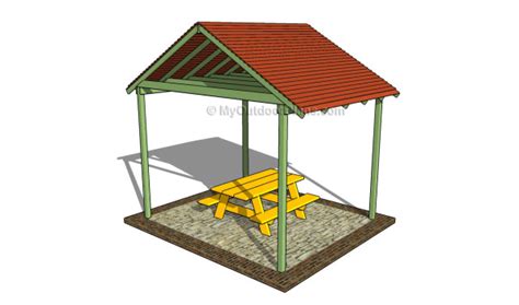 Picnic Shelter Plans | MyOutdoorPlans