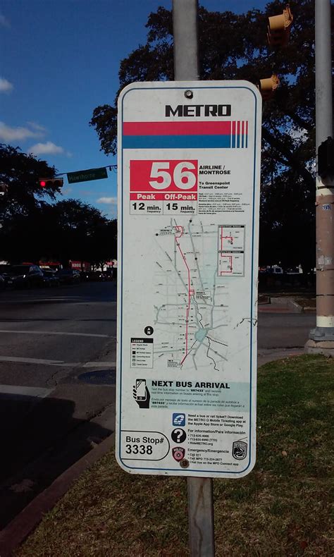 Houston Metro Bus Schedule - Schedule Printable