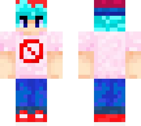 Boyfriend FNF | Minecraft Skin