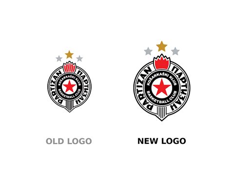 KK Partizan Logo Redesign by MBDesign on Dribbble