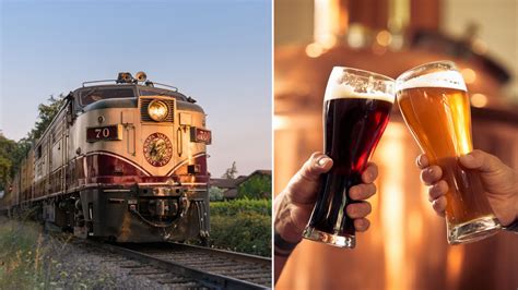 Take a Beer Train Ride Through the California Countryside - Napa Valley Wine Train Just Launched ...