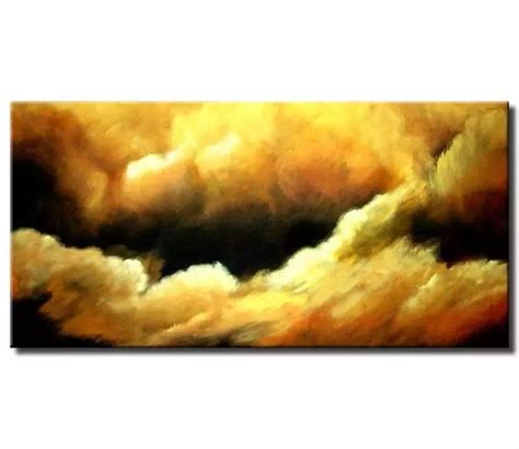 abstract cloud painting