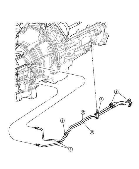 Dodge Ram 2500 Transmission Cooler Lines