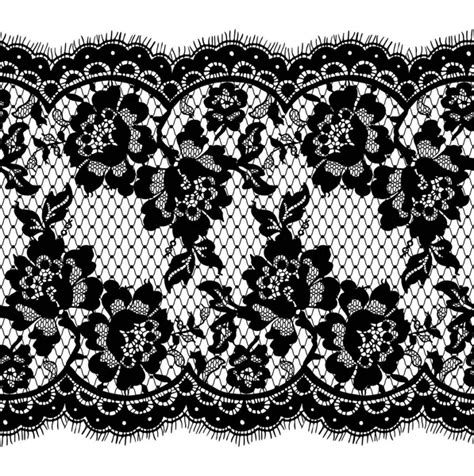 Seamless Vector Black Lace Pattern — Stock Vector © maryswell #171897510