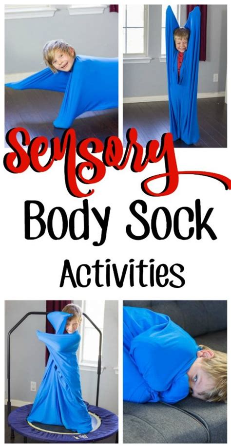 Sensory Activities for a Sensory Body Sock