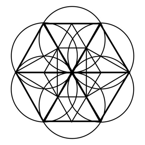 Sacred geometry - Transparent PNG & SVG vector file