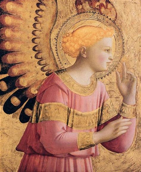 Archangel Gabriel Annunciate, 1431 - 1433 - Fra Angelico - WikiArt.org