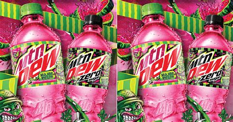 Mountain Dew Is Releasing A Watermelon Flavor And It Is Bright Pink