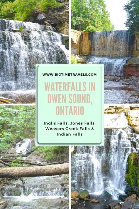 4 Waterfalls to Visit in Owen Sound, Ontario • Big Time Travels ...